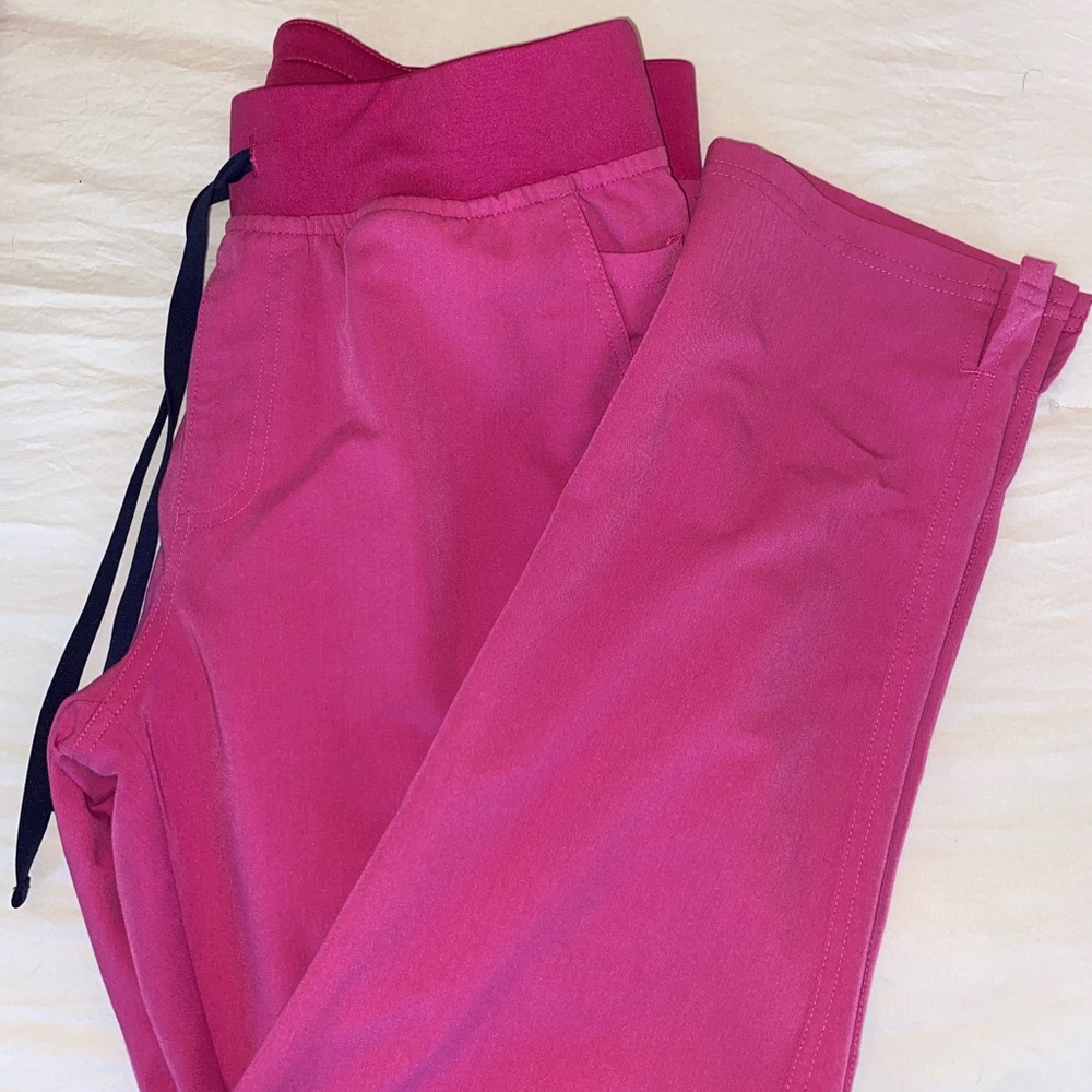 Figs Electric Orchid Yola Skinny Pants